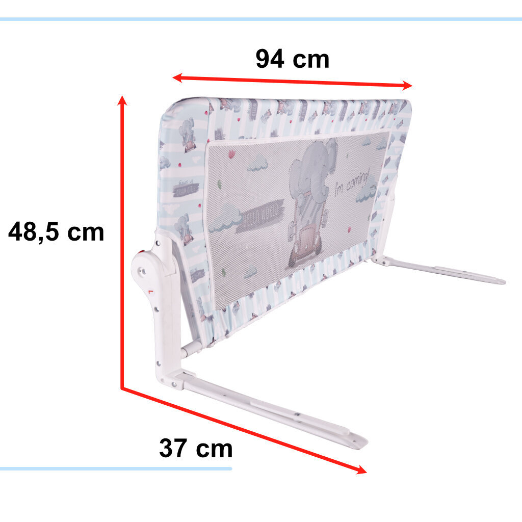 Lastekaitse voodile, 90 cm цена и информация | Laste ohutustarvikud | kaup24.ee