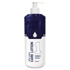 Raseerimisjärgne losjoon meestele Nishman After Shave Lotion N.1 Iceberg, 400 ml hind ja info | Raseerimisvahendid | kaup24.ee