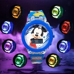 Детские часы с сияющей подсветкой и дизайном мультяшного персонажа ЛИВМАН НН-89 цена и информация | Аксессуары для детей | kaup24.ee