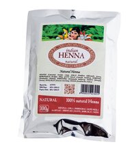 Juuksevärvi pulber Indian Henna, 100 g hind ja info | Juuksevärvid | kaup24.ee