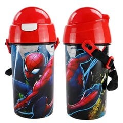 Spiderman veepudel lastele, 500ml hind ja info | Joogipudelid | kaup24.ee