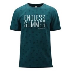 Endless summer sea blue monotox meestele blue mx22060 MX22060 hind ja info | Meeste T-särgid | kaup24.ee