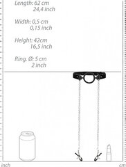 Suupall nibuklambritega Shots O-Ring Ball Gag цена и информация | БДСМ и фетиш | kaup24.ee