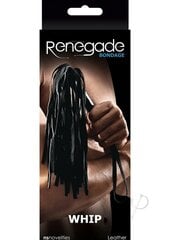 Кнут Renegade, черный цена и информация | БДСМ и фетиш | kaup24.ee