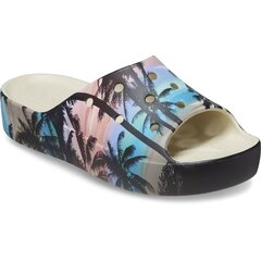 Crocs™ Classic Platform Retro Resort Slide 245269 цена и информация | Шлепанцы, тапочки для женщин | kaup24.ee