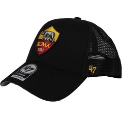 czapka z daszkiem męska 47 Brand AS Roma Branson Cap ITFL-BRANS01CTP-BKC цена и информация | Женские шапки | kaup24.ee