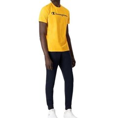 Crewneck t-shirt champion legacy for men's yellow 218284ys113 218284YS113 цена и информация | Мужские футболки | kaup24.ee
