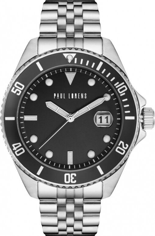 Paul Lorens MEN'S WATCH - PL13030B-1C1 (zg350a) + BOX hind ja info | Meeste käekellad | kaup24.ee