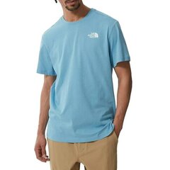 M s/s redbox tee the north face for men's blue nf0a2tx23a3 NF0A2TX23A3 цена и информация | Мужские футболки | kaup24.ee