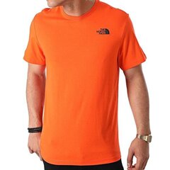 M s/s redbox tee the north face for men's orange nf0a2tx23a4 NF0A2TX23A4 цена и информация | Футболки мужские | kaup24.ee