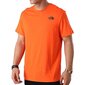 M s/s redbox tee the north face meestele orange nf0a2tx23a4 NF0A2TX23A4 hind ja info | Meeste T-särgid | kaup24.ee