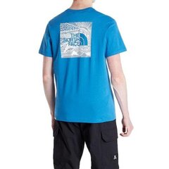 M s/s redbox cel tee the north face for men's blue nf0a2zxem19 NF0A2ZXEM19 цена и информация | Мужские футболки | kaup24.ee