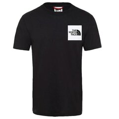 M s-s fine tee the north face for men's black nf00ceq5jk3 NF00CEQ5JK3 цена и информация | Мужские футболки | kaup24.ee