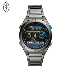 Meeste Kell Fossil EVERETT SOLAR DIGITAL (Ø 45 mm) hind ja info | Meeste käekellad | kaup24.ee