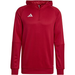 Bluza męska adidas Tiro 23 Competition Hoodie czerwona HK8055 58079-283 цена и информация | Мужские толстовки | kaup24.ee