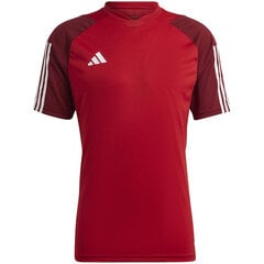 Koszulka męska adidas Tiro 23 Competition Jersey czerwona HE5661 58095-283 hind ja info | Meeste T-särgid | kaup24.ee