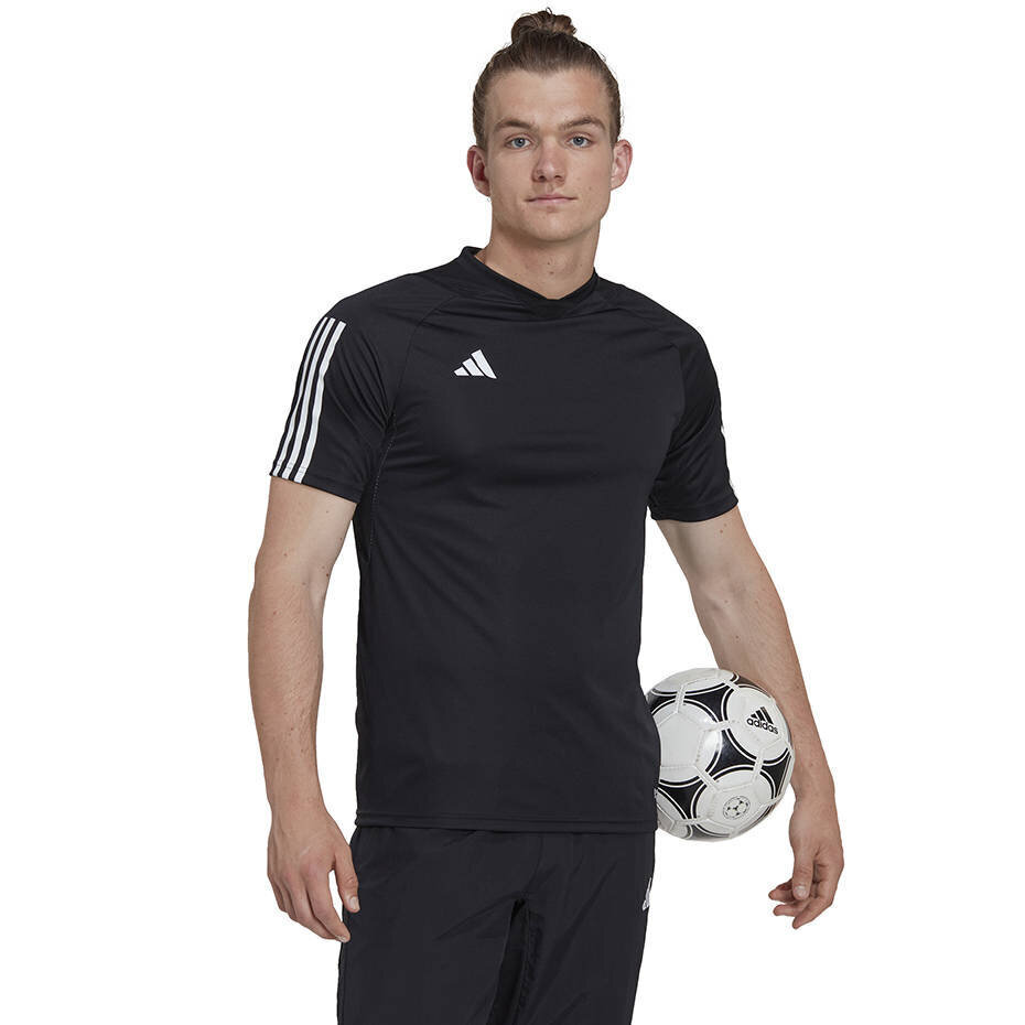 Koszulka męska adidas Tiro 23 Competition Jersey czarna HK7638 58097-283 hind ja info | Meeste T-särgid | kaup24.ee