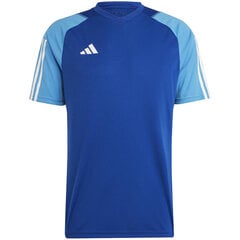 Koszulka męska adidas Tiro 23 Competition Jersey niebieska HU1296 58099-283 hind ja info | Meeste T-särgid | kaup24.ee