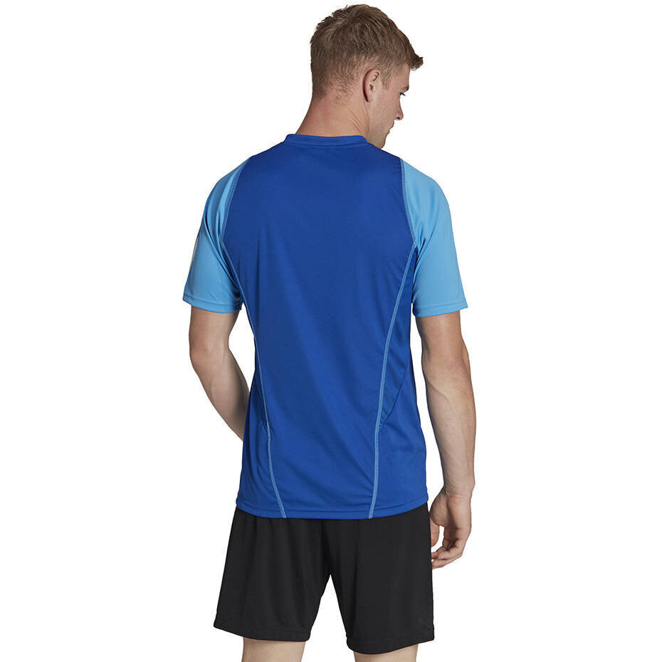 Koszulka męska adidas Tiro 23 Competition Jersey niebieska HU1296 58099-283 цена и информация | Meeste T-särgid | kaup24.ee