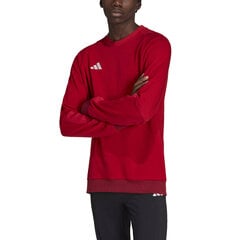 Bluza męska adidas Tiro 23 Competition Crew czerwona HI4709 58131-283 цена и информация | Мужские толстовки | kaup24.ee