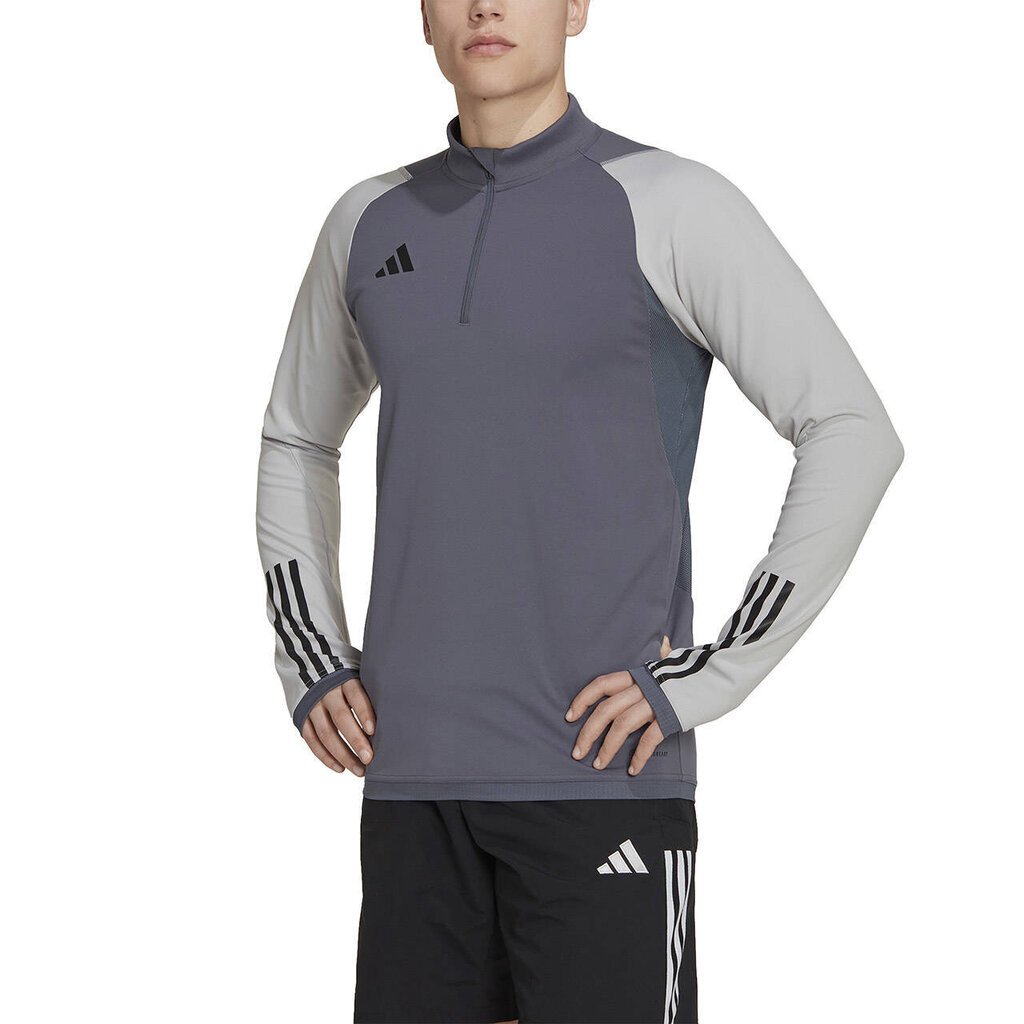 Bluza męska adidas Tiro 23 Competition Training Top szara HU1316 58221-283 цена и информация | Meeste spordiriided | kaup24.ee