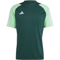 Koszulka męska adidas Tiro 23 Competition Jersey zielona HU1297 58577-283 hind ja info | Meeste T-särgid | kaup24.ee