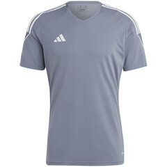 Koszulka męska adidas Tiro 23 League Jersey szara IC7478 58768-283 цена и информация | Мужские футболки | kaup24.ee