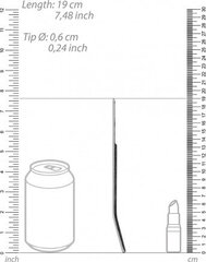 Shots Roostevabast terasest laiendaja – 0,2" / 6 mm цена и информация | БДСМ и фетиш | kaup24.ee