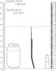 Shots Roostevabast terasest dilaator 0,3" / 8 mm hind ja info | BDSM ja fetish | kaup24.ee