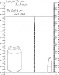 Shots Roostevabast terasest dilaator 0,2" / 6 mm hind ja info | BDSM ja fetish | kaup24.ee