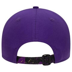 czapka z daszkiem męska New Era 9FORTY Los Angeles Lakers NBA Print Infill Cap 60298639 59462-254 цена и информация | Мужские шарфы, шапки, перчатки | kaup24.ee