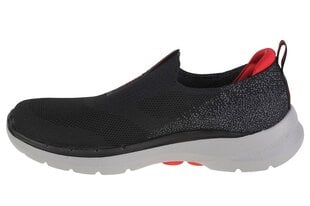 buty sneakers męskie Skechers Go Walk 6 216202-BKRD 60017-N hind ja info | Spordi- ja vabaajajalatsid meestele | kaup24.ee