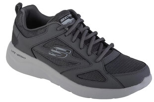 Meeste vabaajajalatsid Skechers Dynamight 2.0 Fallford 58363, hall hind ja info | Spordi- ja vabaajajalatsid meestele | kaup24.ee