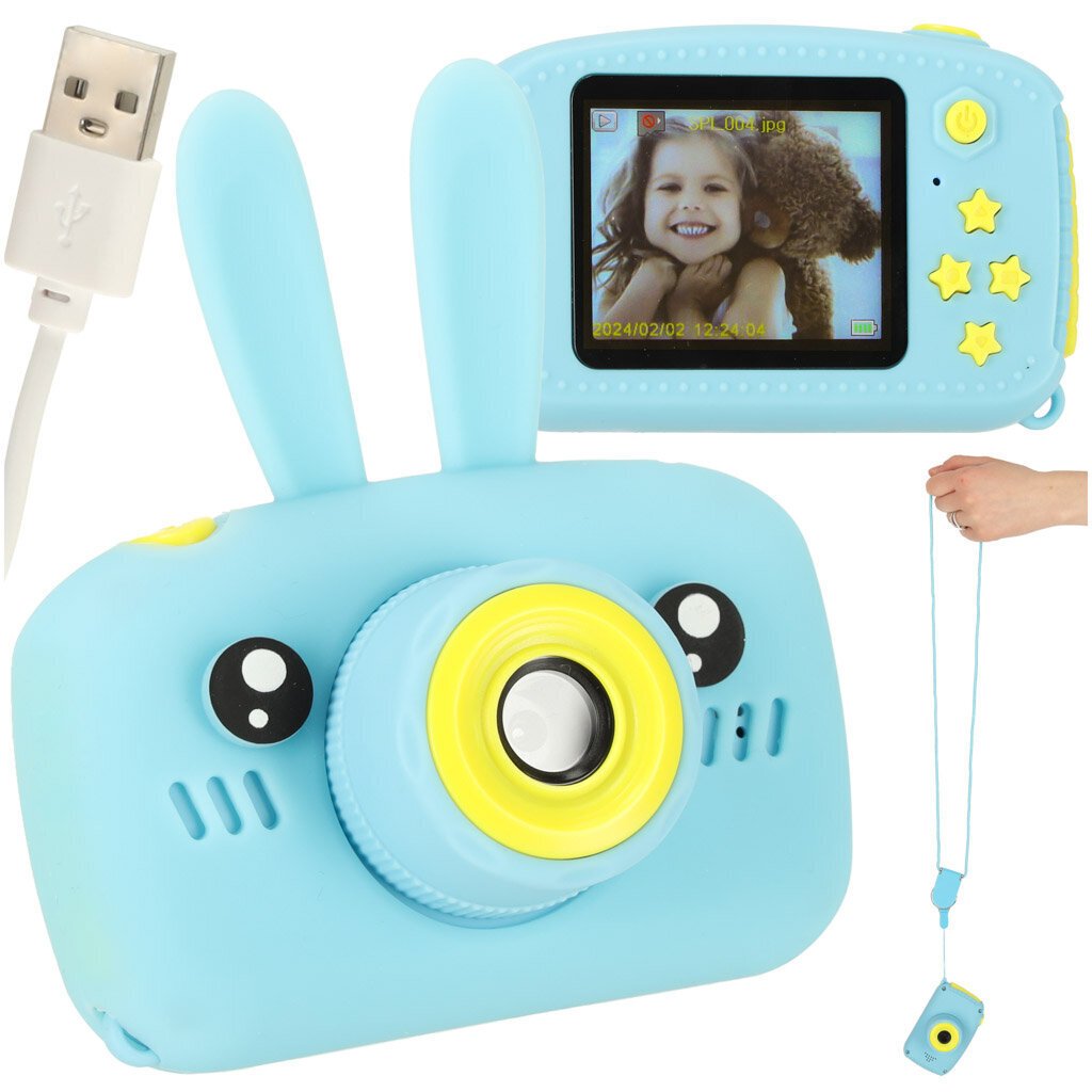 Digikaamera korpusega 2,0" HD Bunny цена и информация | Fotoaparaadid | kaup24.ee