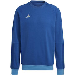 Bluza męska adidas Tiro 23 Competition Crew niebieska HU1325 58217-283 цена и информация | Мужские толстовки | kaup24.ee