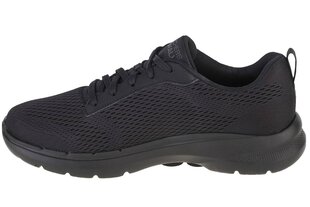 buty sneakers męskie Skechers Go Walk 6 Avalo 216209-BBK 58867-49 цена и информация | Кроссовки для мужчин | kaup24.ee