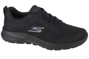 buty sneakers męskie Skechers Go Walk 6 Avalo 216209-BBK 58867-49 цена и информация | Кроссовки для мужчин | kaup24.ee