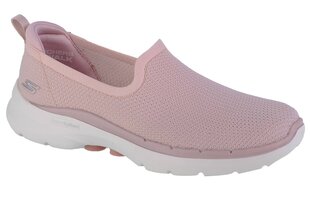 buty sneakers damskie Skechers Go Walk 6 - Clear Virtue 124505-MVE 59961-H hind ja info | Naiste spordi- ja vabaajajalatsid | kaup24.ee