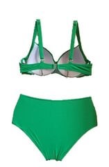 Раздельный купальник для женщин, зелёный цена и информация | Купальники | kaup24.ee