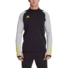 Bluza męska adidas Tiro 23 Competition Training Top czarno-szara HU1307 60235-283 hind ja info | Meeste pusad | kaup24.ee