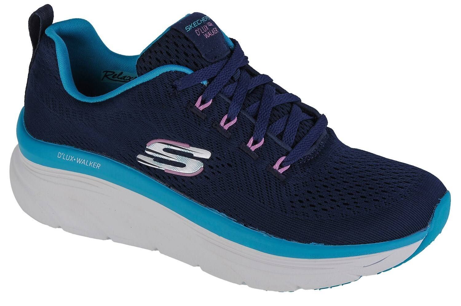 buty sneakers damskie Skechers D'Lux Walker - Fresh Finesse 149368-NVTQ 60729-37 цена и информация | Naiste spordi- ja vabaajajalatsid | kaup24.ee