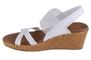 sandały damskie Skechers Beverlee - Boho Glow 119330-WHT 60852-19 hind ja info | Naiste sandaalid | kaup24.ee