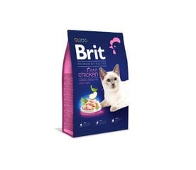 Brit Premium Cat Adult Chicken сухой корм для кошек, 1,5 кг. цена и информация | Сухой корм для кошек | kaup24.ee