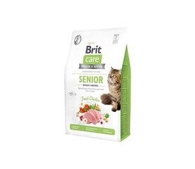 Brit Care Cat GF Senior Weight Control сухой корм для пожилых кошек, 2 кг. цена и информация | Сухой корм для кошек | kaup24.ee