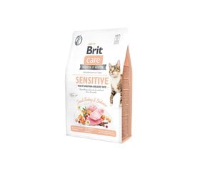 Brit Care Cat GF Sensitive Healthy Digestion&Delicate Taste сухой корм для кошек с чувствительным пищеварением, 7 кг цена и информация | Сухой корм для кошек | kaup24.ee