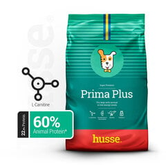 Husse Prima Plus mõõduka rasva- ja kalorisisaldusega koeratoit, 12 kg hind ja info | Kuivtoit koertele | kaup24.ee