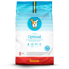 Sensitive Optimal, 12.5 kg | Безглютеновый сухой корм для собак, предназначенный для удовлетворения повышенных энергетических потребностей | Husse цена и информация | Сухой корм для собак | kaup24.ee