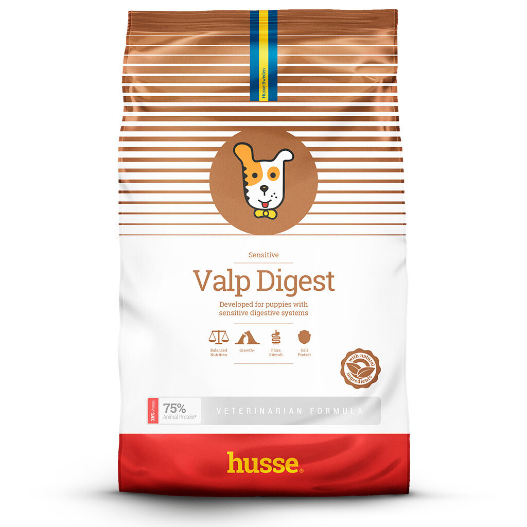 Husse Sensitive Valp Digest kuivtoit tundlikele kutsikatele, 7 kg hind ja info | Kuivtoit koertele | kaup24.ee