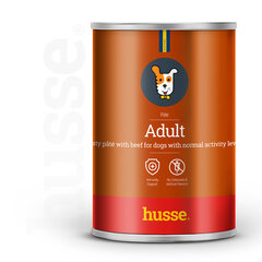 Husse Adult pate, консервы для взрослых собак , 400 г цена и информация | Консервы для собак | kaup24.ee