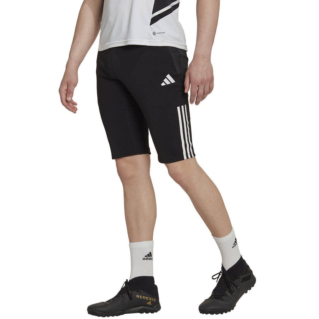 Spodenki męskie adidas Tiro 23 Competition Training Half czarne HE5659 58824-283 цена и информация | Meeste spordiriided | kaup24.ee